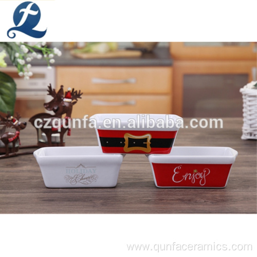 Fashionable Stoneware Baking Pastry Pan Ceramic Bakeware